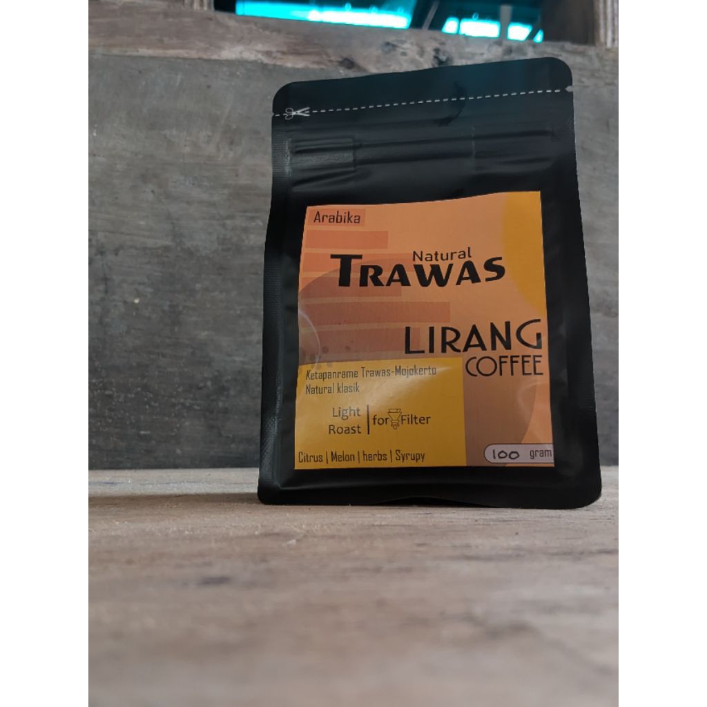 Arabika Trawas Natural 100g biji kopi sangrai