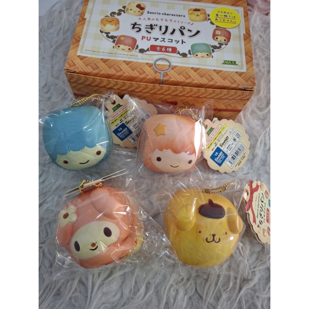 SQUISHY SANRIO CHIGIRI BREAD