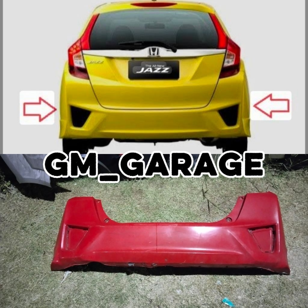 Bemper belakang jazz gk5 old 2015 2017