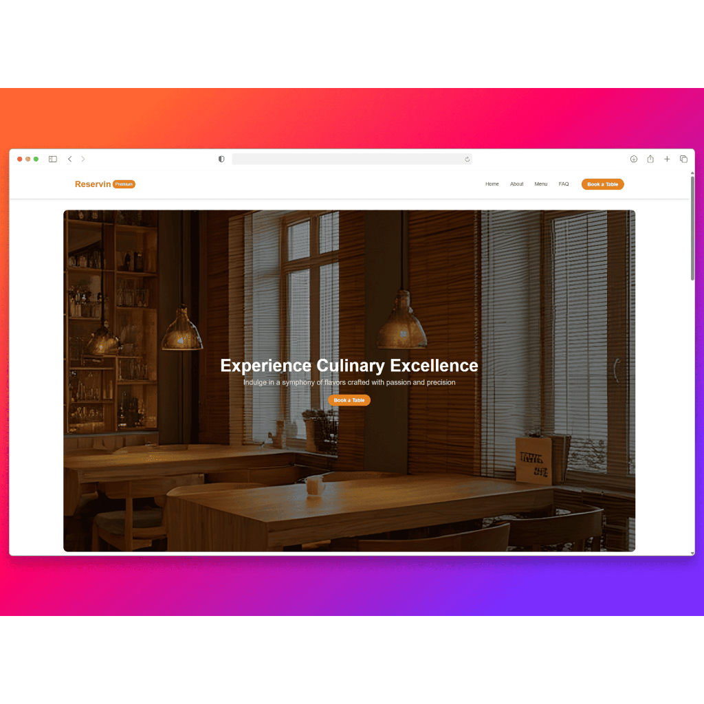 Source Code Aplikasi Reservasi Meja Restoran + Payment Gateway Midtrans — Siap Pakai