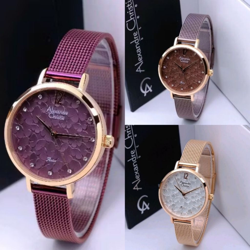 JAM TANGAN WANITA ALEXANDRE CHRISTIE AC2728/AC 2728/AC-2728 ORIGINAL