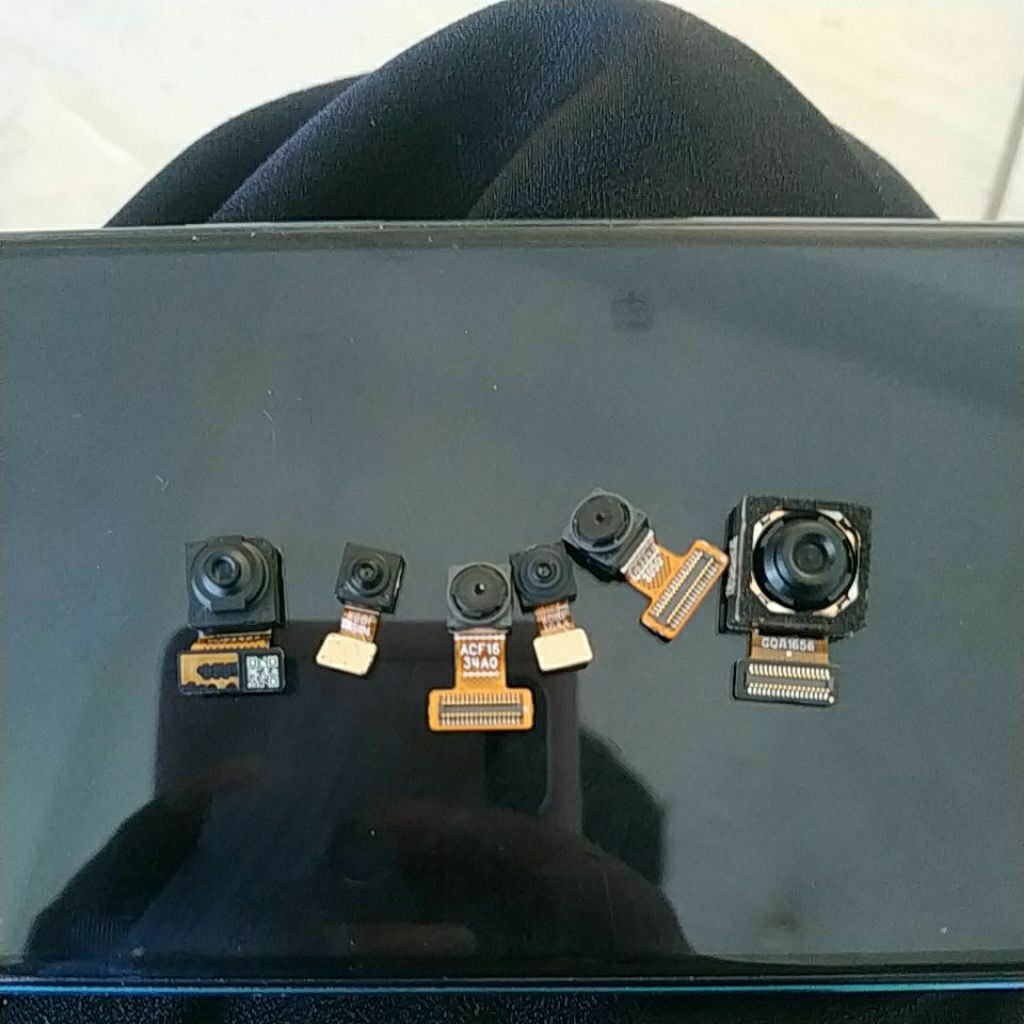 kamera depan belakang set bekas Infinix note 8