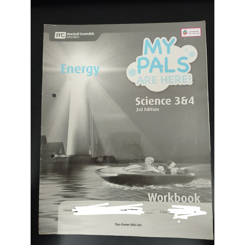 BUKU MY PALS SCIENCE 3&4 3rd EDITION ENERGY WORKBOOK