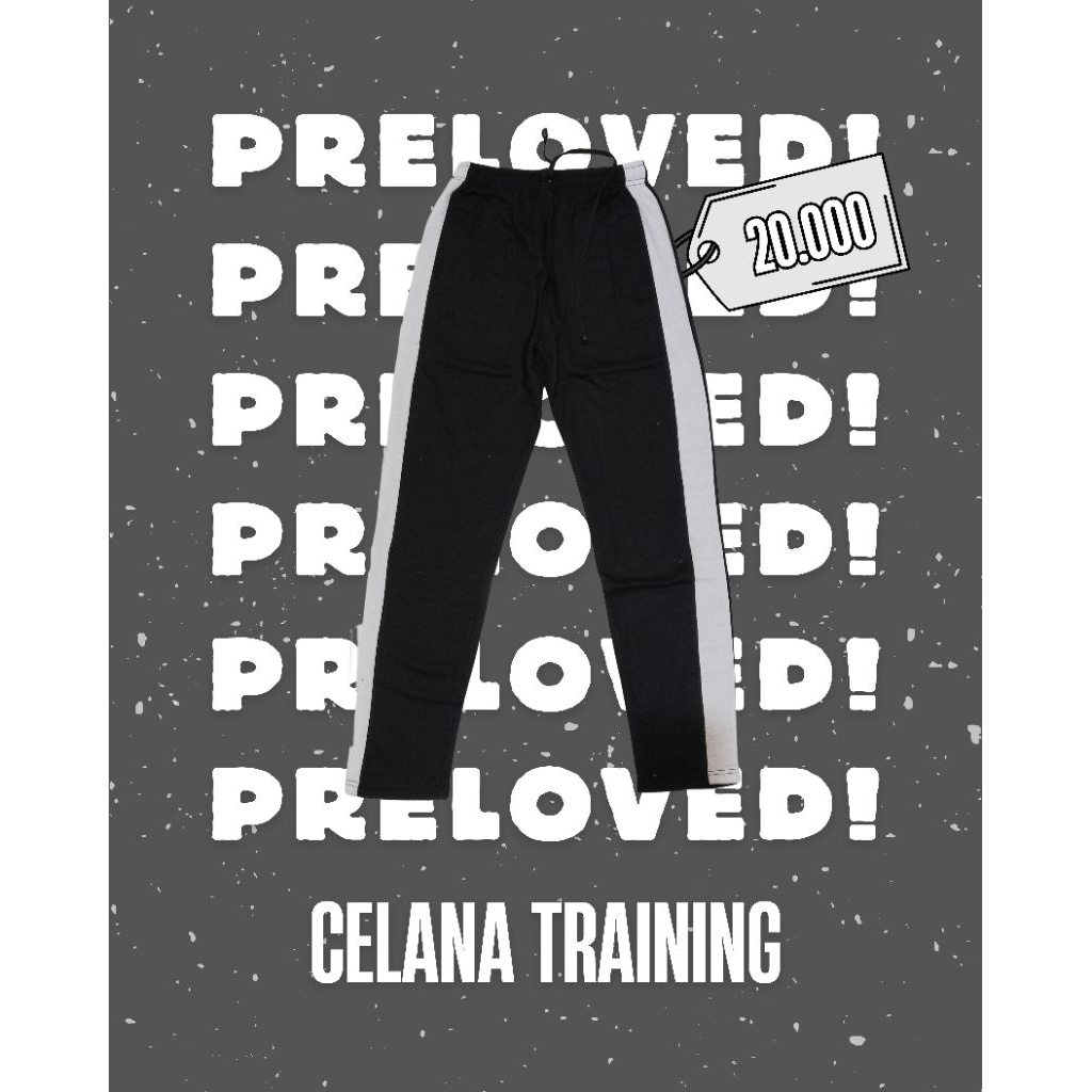 Prelove celana training (hanya sampel tugas)