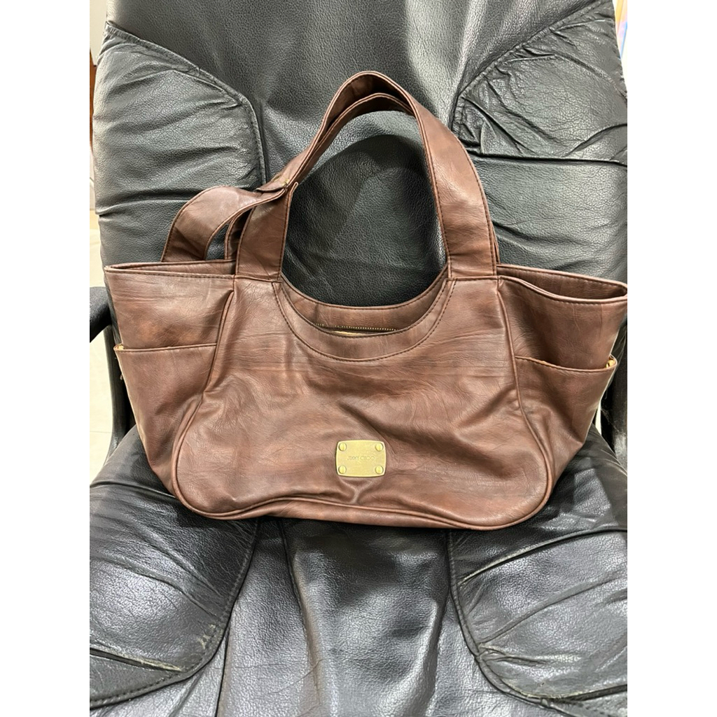 Preloved tas hobo Jimmy Choo kulit asli