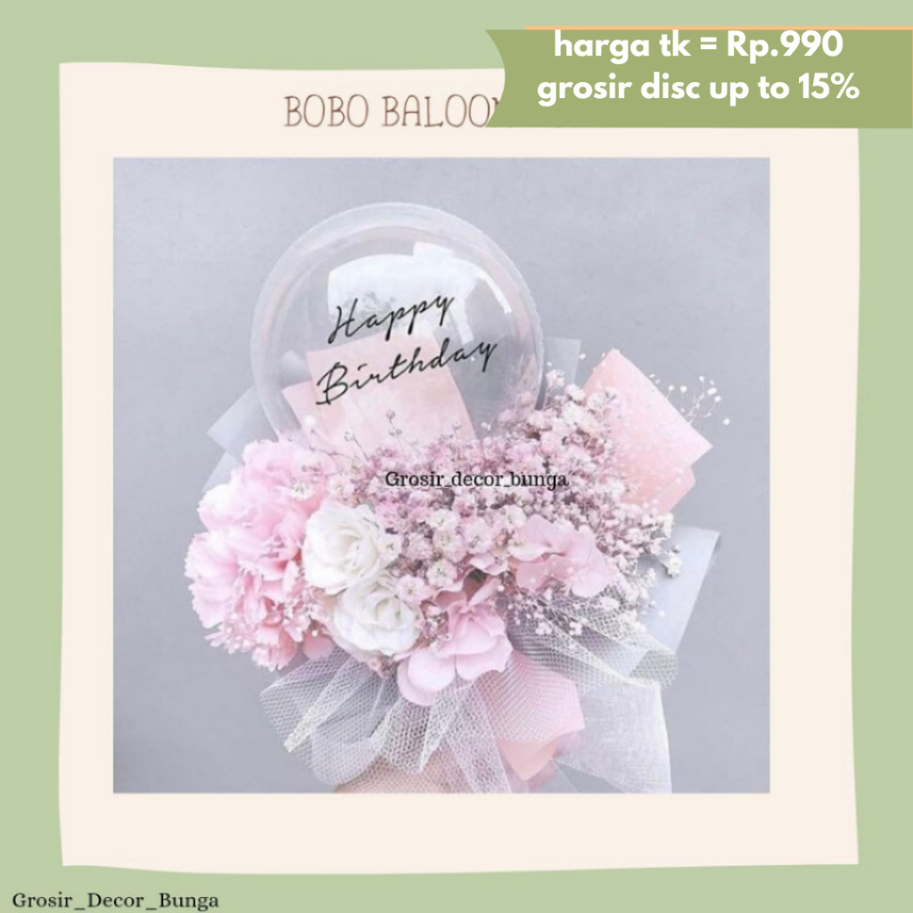 (YM) BOBO BALON PVC 5/10/12/18/20/22/24/36 INCH (BALON SAJA) POLOS TRANSPARAN BALON LED BALON LAMPU 