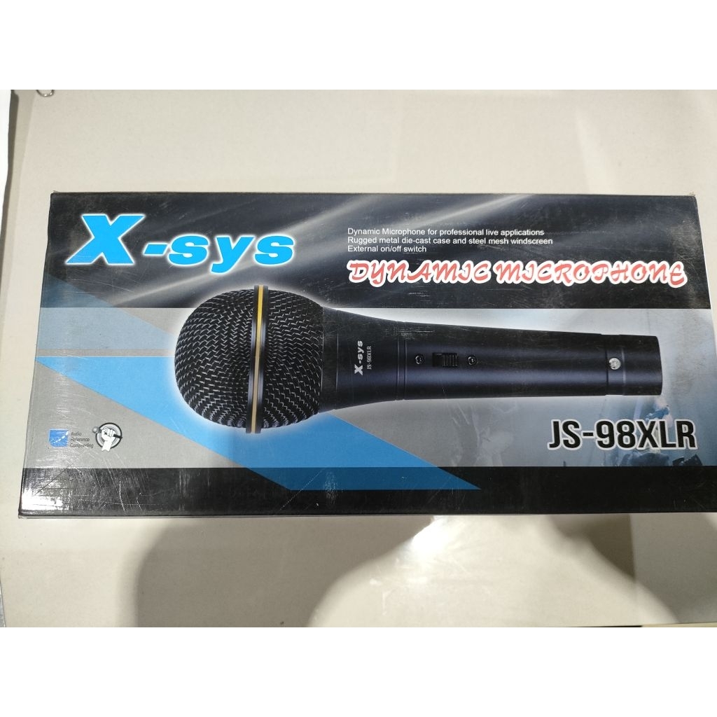 Mikrofon Mic Microphone Kabel X SYS JS 98XLR