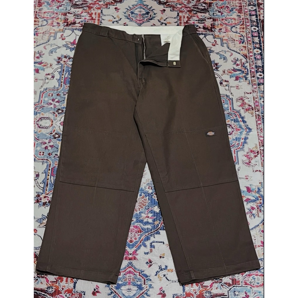 DICKIES DOUBLE KNEE BROWN