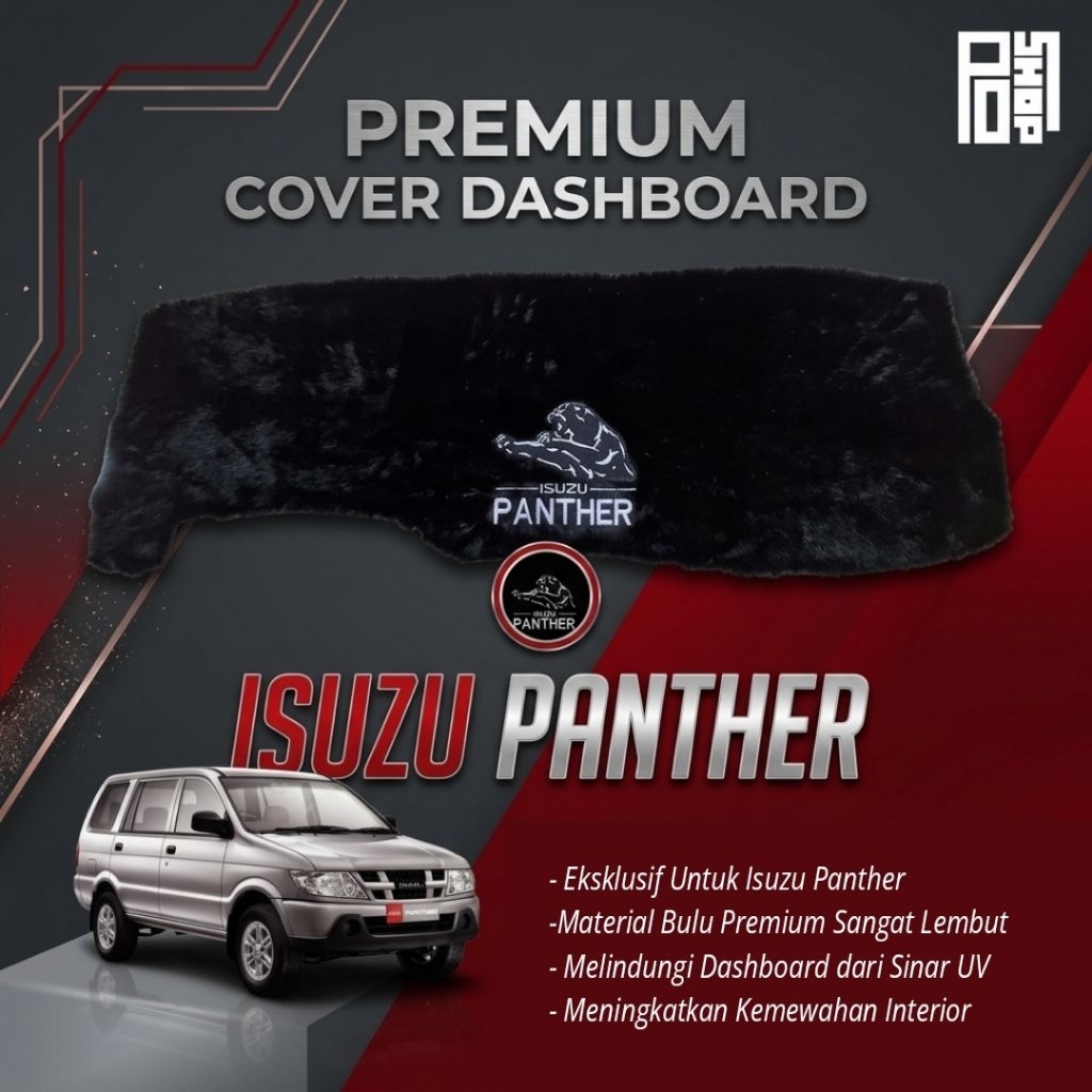 Variasi cover dashboard bulu mobil Isuzu panther kapsul, LS,LV touring || variasi dashboard mobil pa