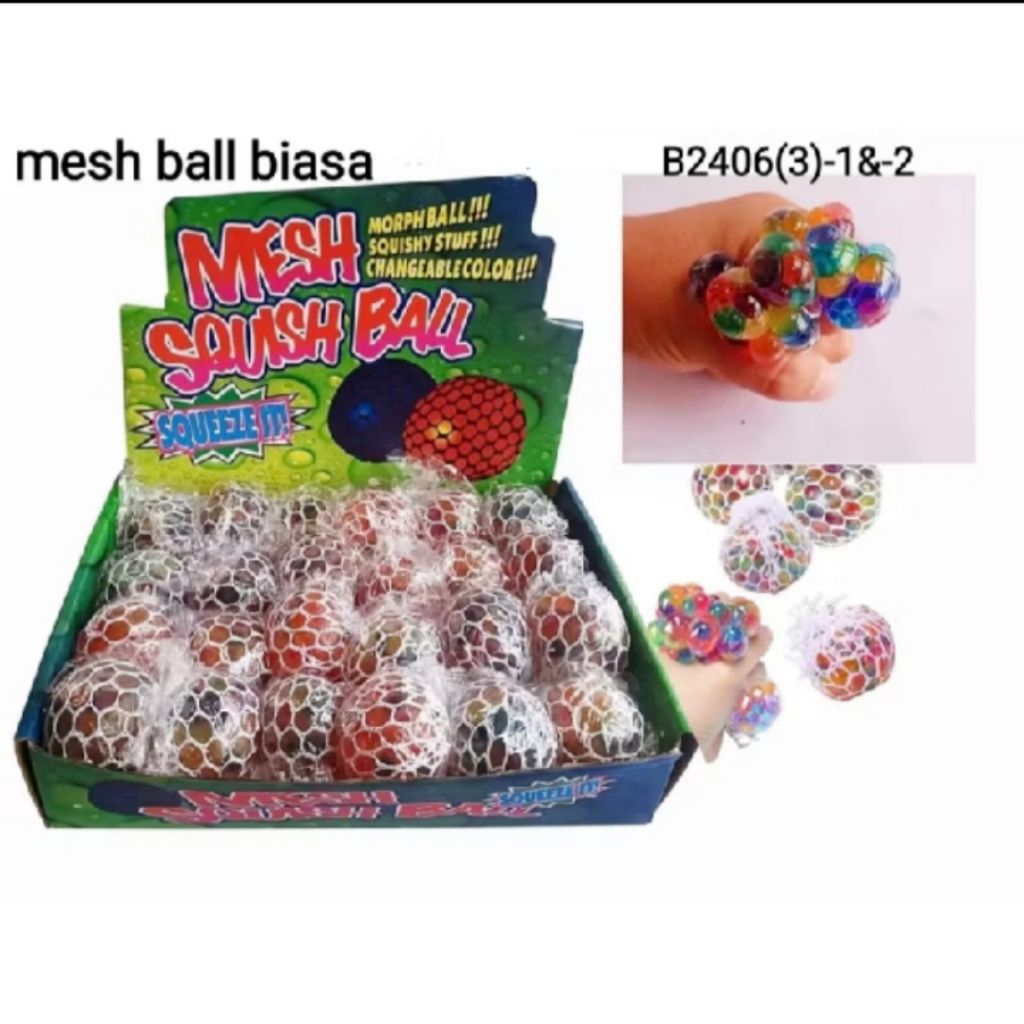 squishy jaring / squishy mess ball / squishy anti stress