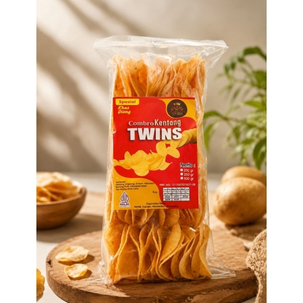 Combro Kentang Spesial Twins | Oleh-Oleh Khas Dieng Wonosobo 200gr