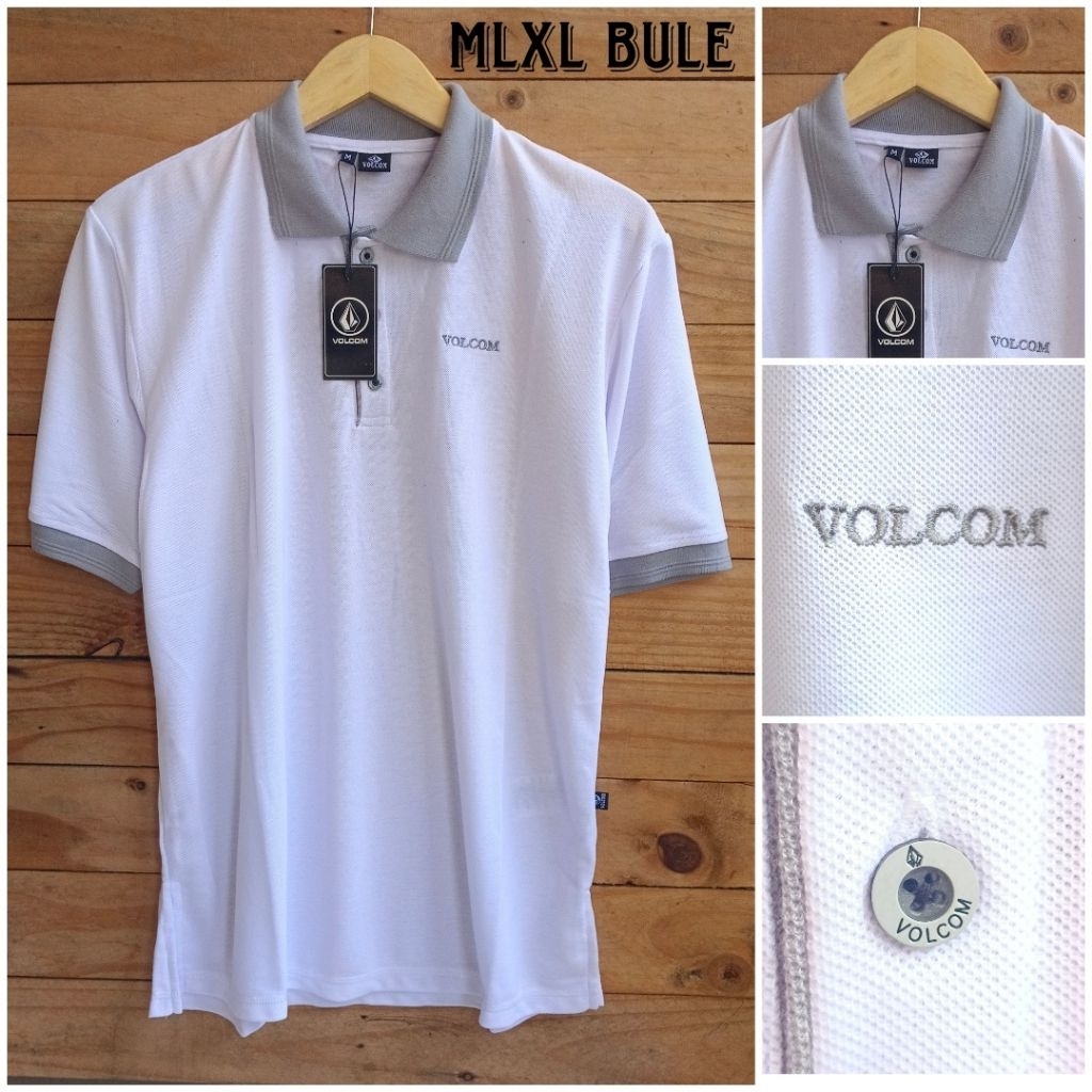 kaos polo pria volcom ajn