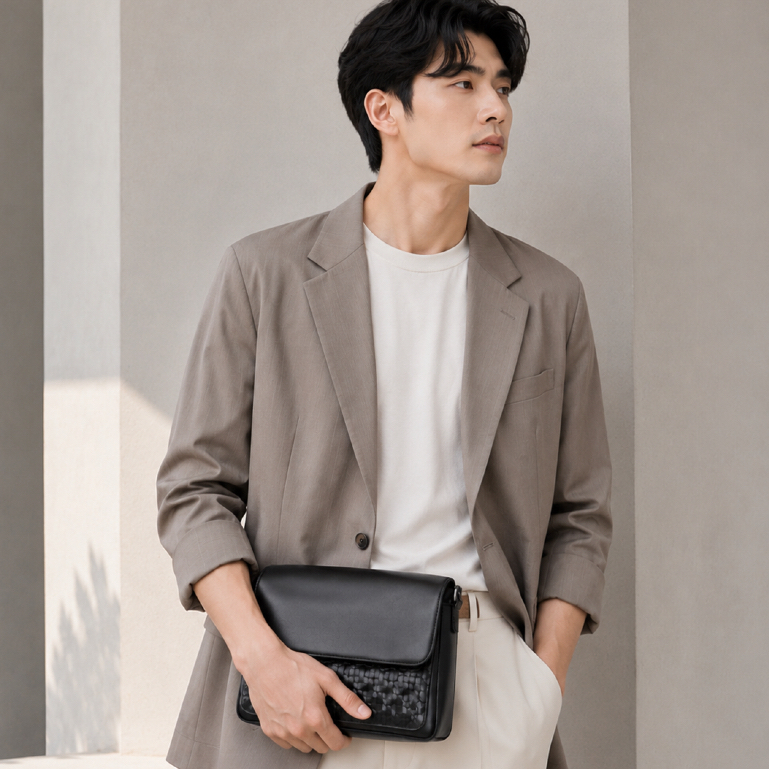 Men's Clutch Pedro Clutch Amara by Binar Tas Pria Hand Sling Bag Tas Tangan Pria Kulit