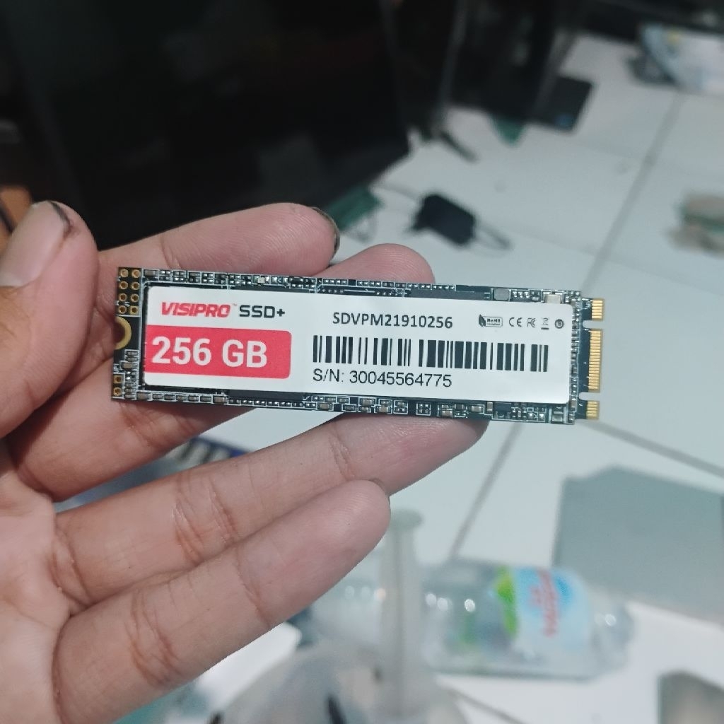 SSD m.2 SATA 256gb vispro bekas copotan