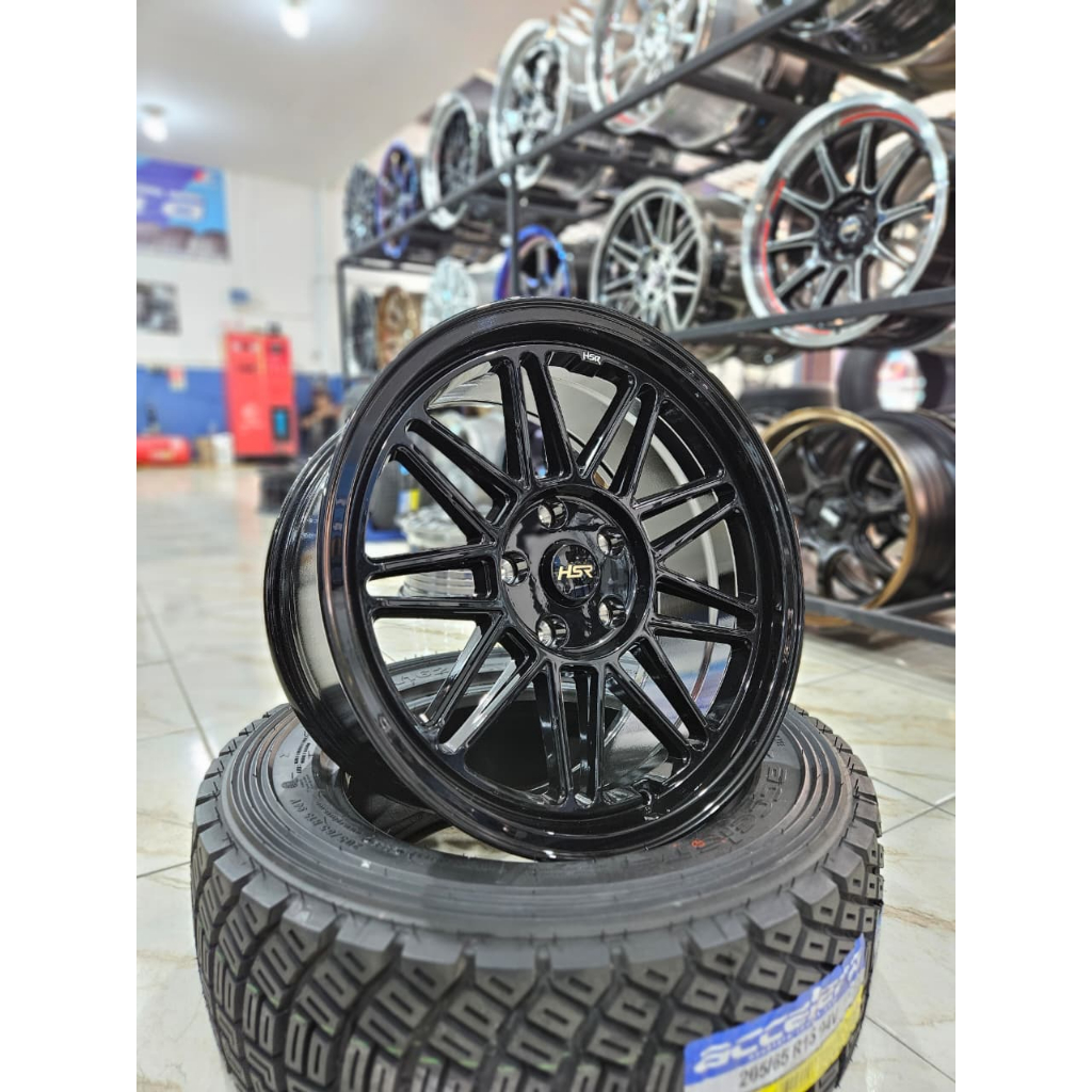 VELG RING 17 HSR TOBA lubang 5x114,3 lebar 8 et25 COCOK MOBIL INNOVA,XPANDER