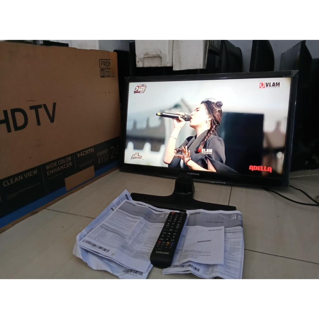 TV LED SAMSUNG ANALOG 24 INC KONDISI BEKAS MASIH SEGEL PERLU STB (27L)