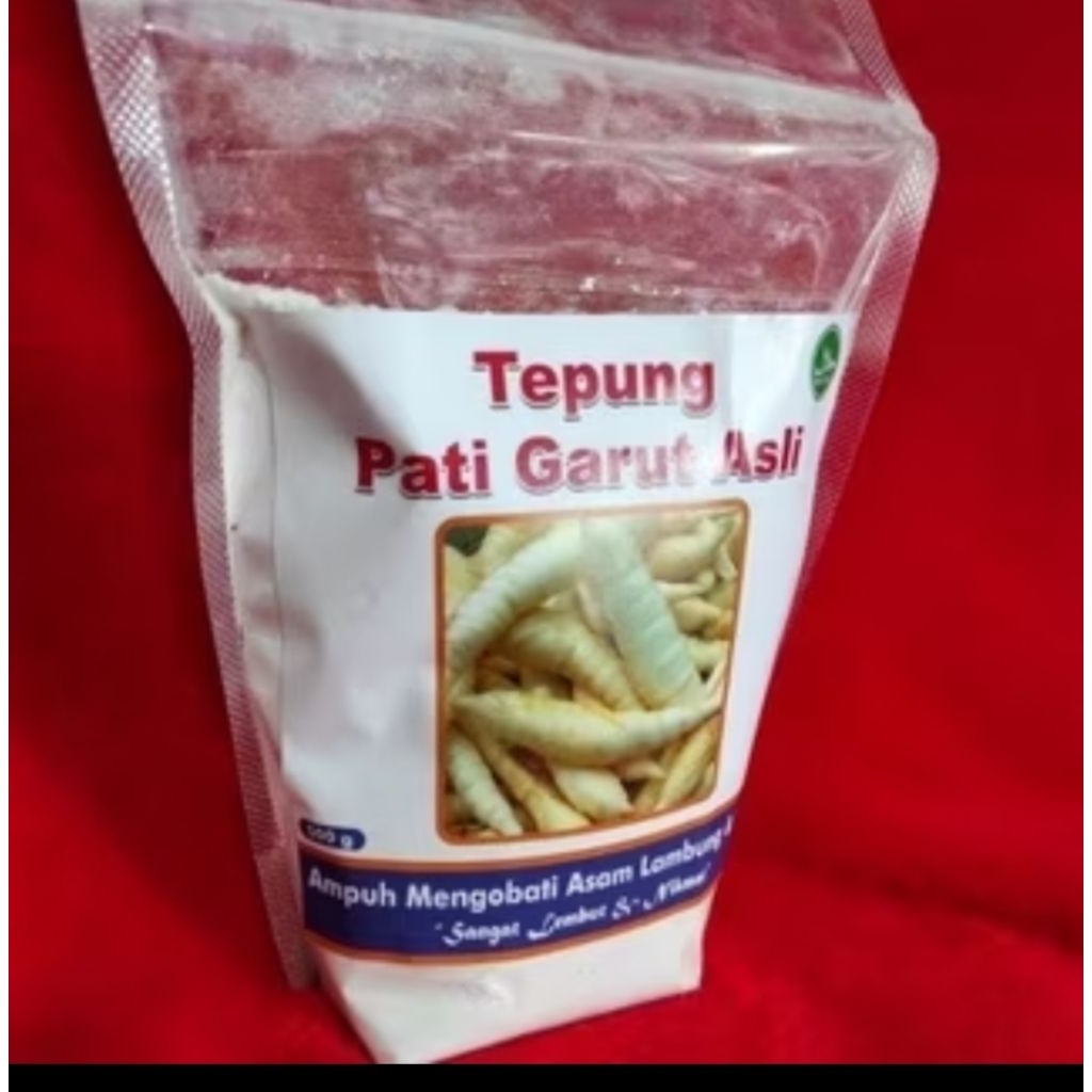 Tepung Garut / pati garut / mengobati asam lambung