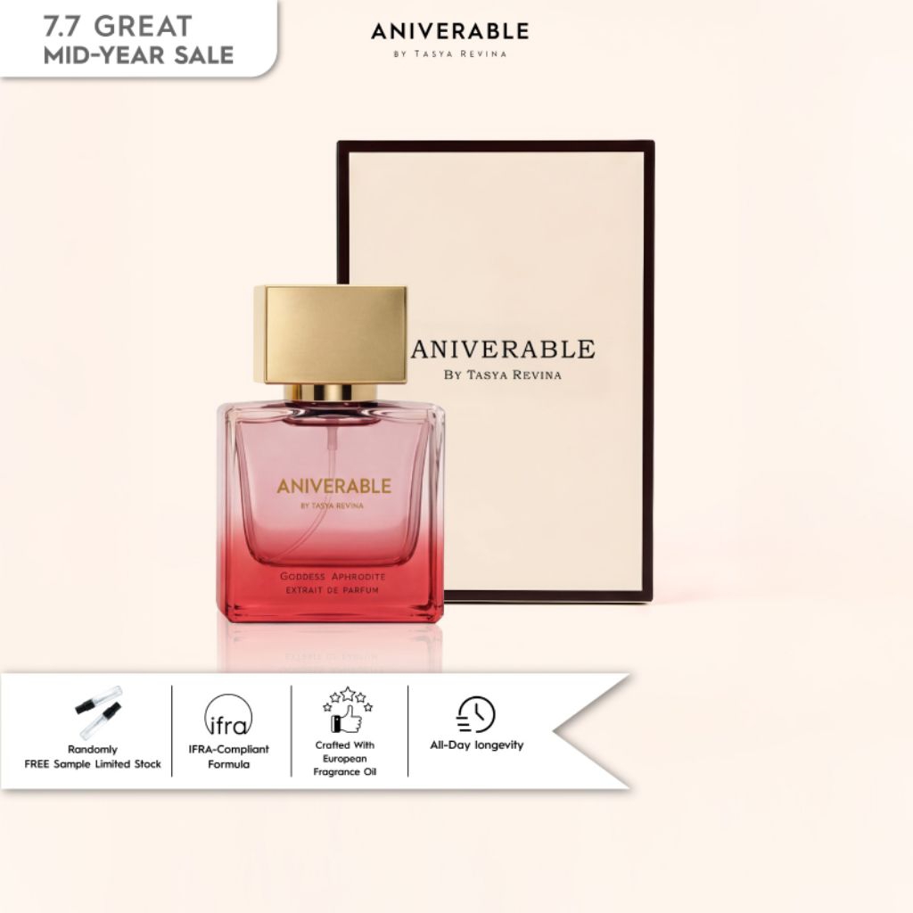 ANIVERABLE - GODDES APHRODITE 50ml & 75ml Extrait De Parfum Tasya Revina