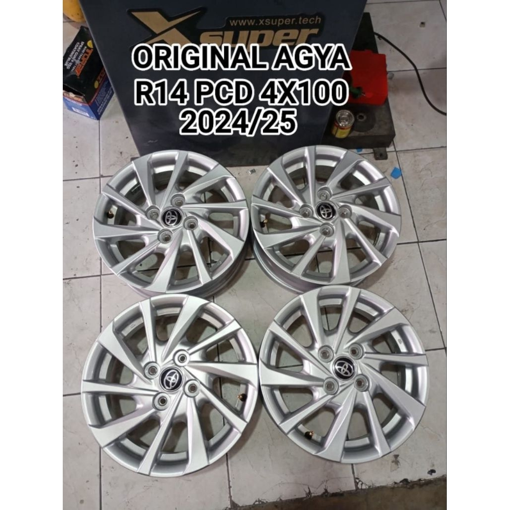 oem agya r14 4x100 mulus