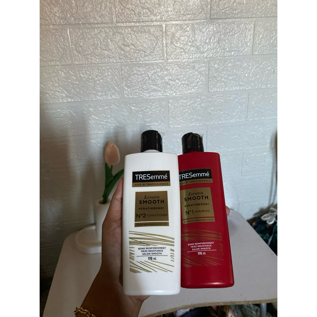 preloved sahampo & conditioner tresemme