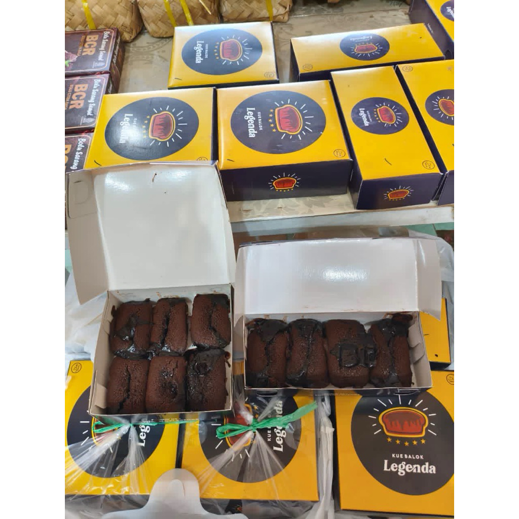 Kue Balok Lumer Coklat Meleleh Lembut Pengiriman Instan