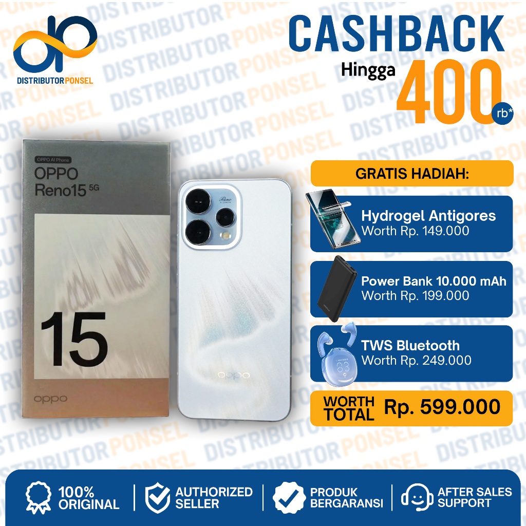 Oppo Reno 15 Pro Max 5G 8/256GB 12/256GB 12/512GB | Reno 15 Reno15 Garansi Resmi Not Reno 14