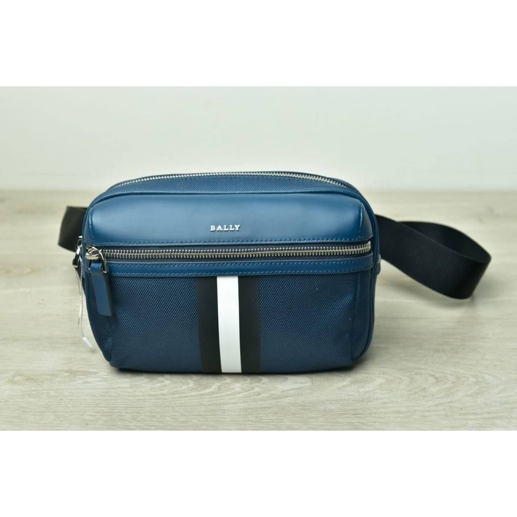 BALLY THA*TE Bumbag / Belt Bag Navy List White