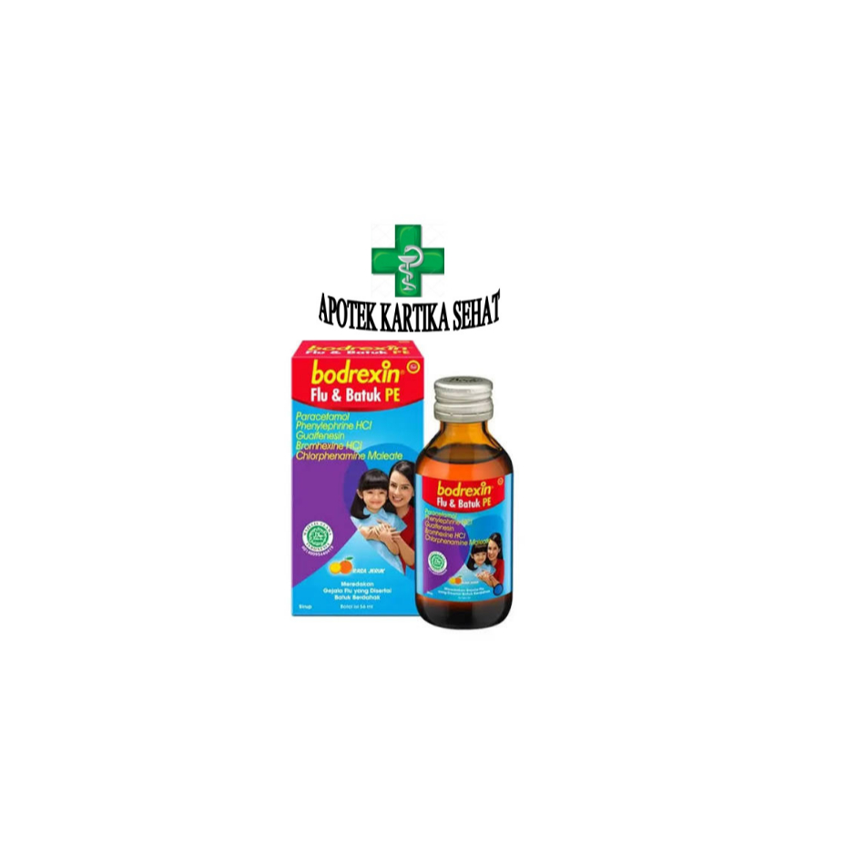 Bodrexin Flu Dan Batuk PE Sirup 56 ml - Obat Batuk & Flu
