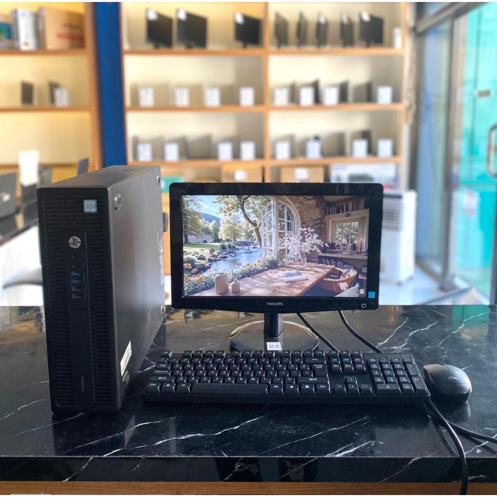PC Build up Fullset  -i5 gen 6 -RAM 4gb -SSD 128gb -Monitor 16 inch -Mouse keyboard -usb wifi Garans