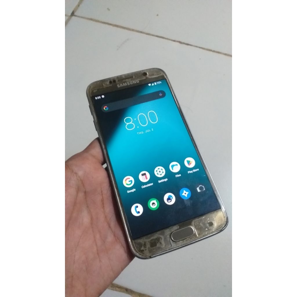 Samsung S6 Flat Custom Rom Lineageos Android 12.1