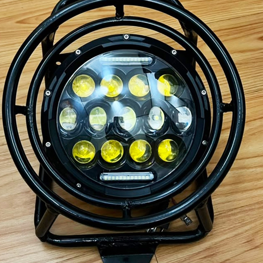 Lampu Trail headlamp Cyclops include dudukan spido KLX, TS, RRF, WR, WIN, YT