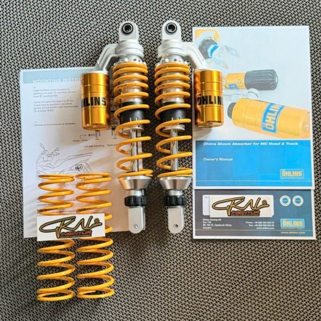 Shock Breaker Belakang Model Ohlins HO 112 Yellow 350MM Pcx 150/160 Adv Xmax