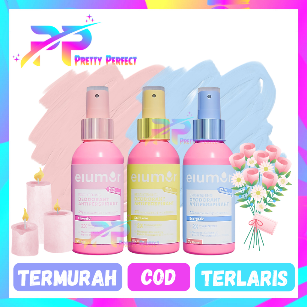Elumor Deodorant Spray Antiperspirant