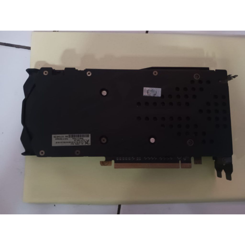 Vga xfx rx 470 no display/artifak