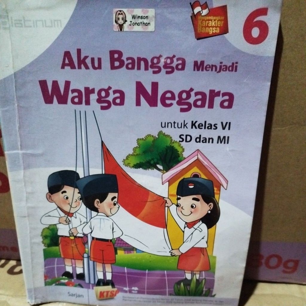 buku PKN kelas 6