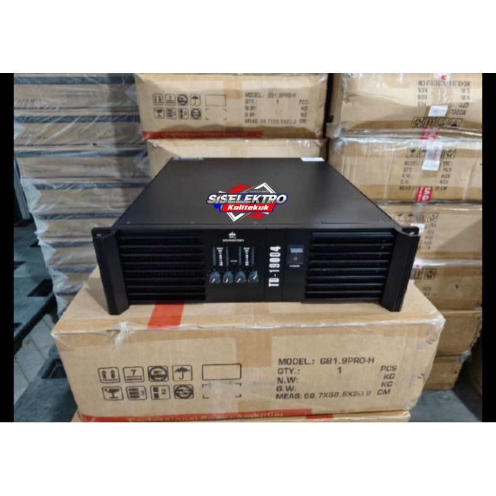 power amplifier soundqueen td 19004 power soundqueen td19004
