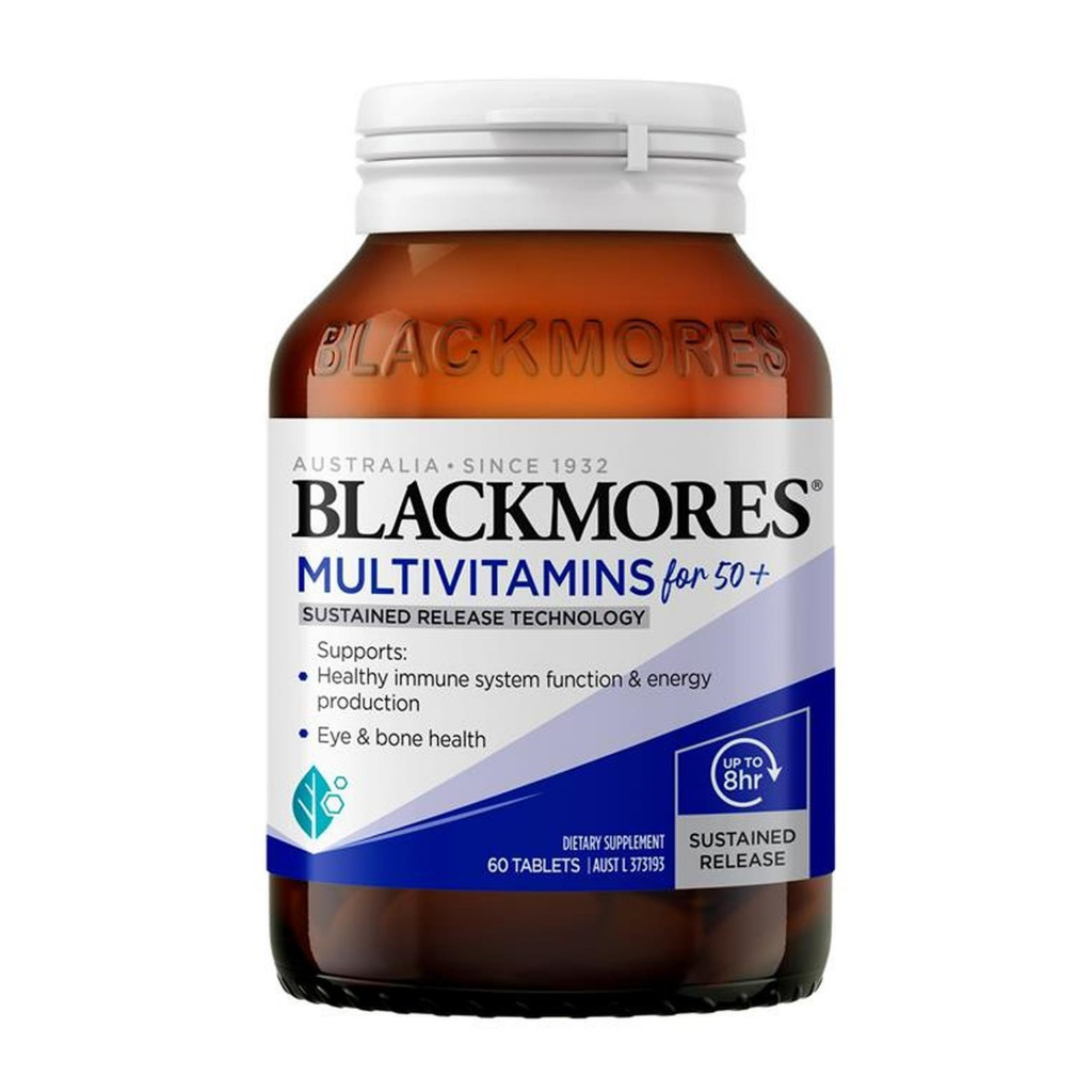 Blackmores Multivitamins For 50+ Multivitamin 50 + 60 tablet