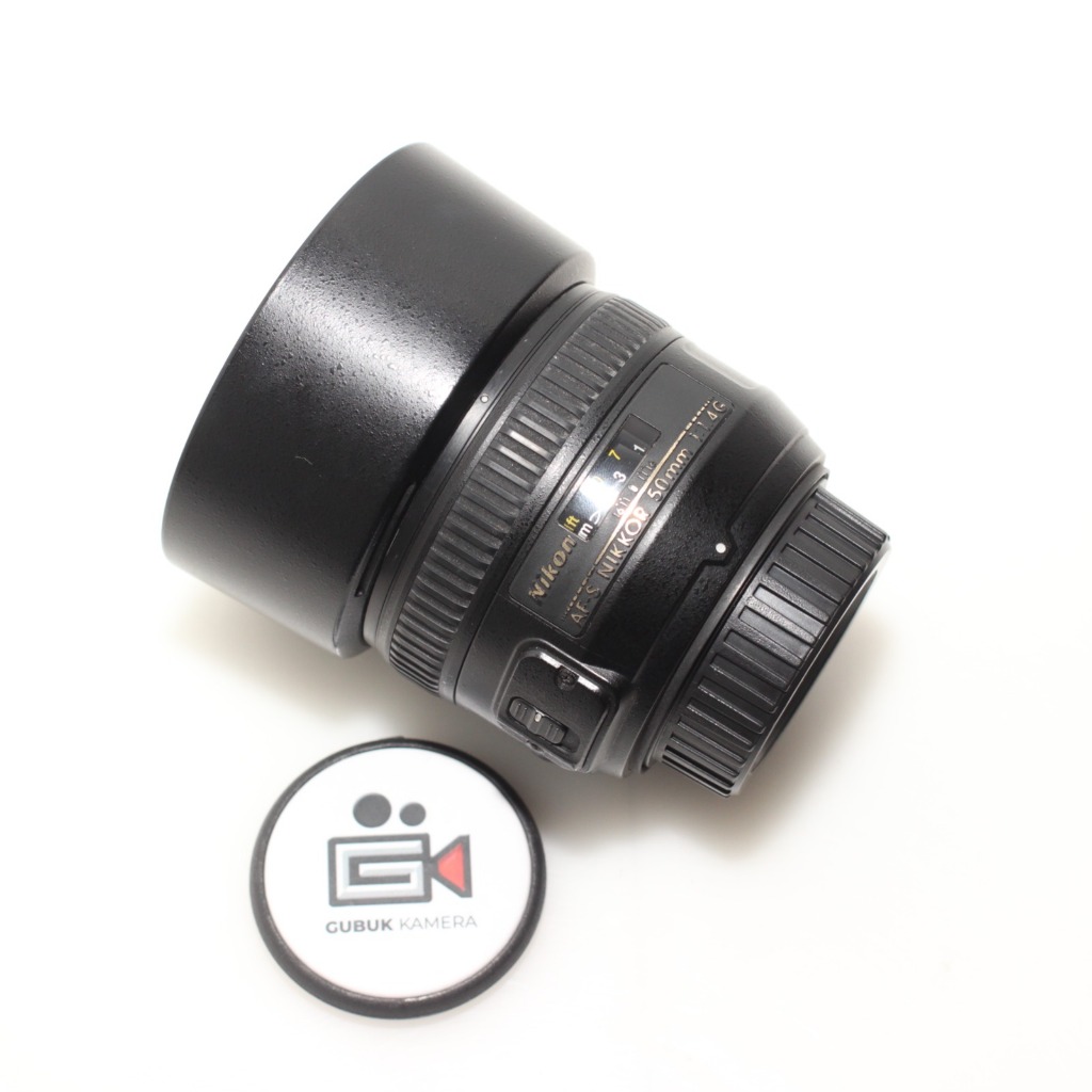 NIKON AF-S 50MM F1.4G ORIGINAL NORMAL MULUS MURAH (SECOND)