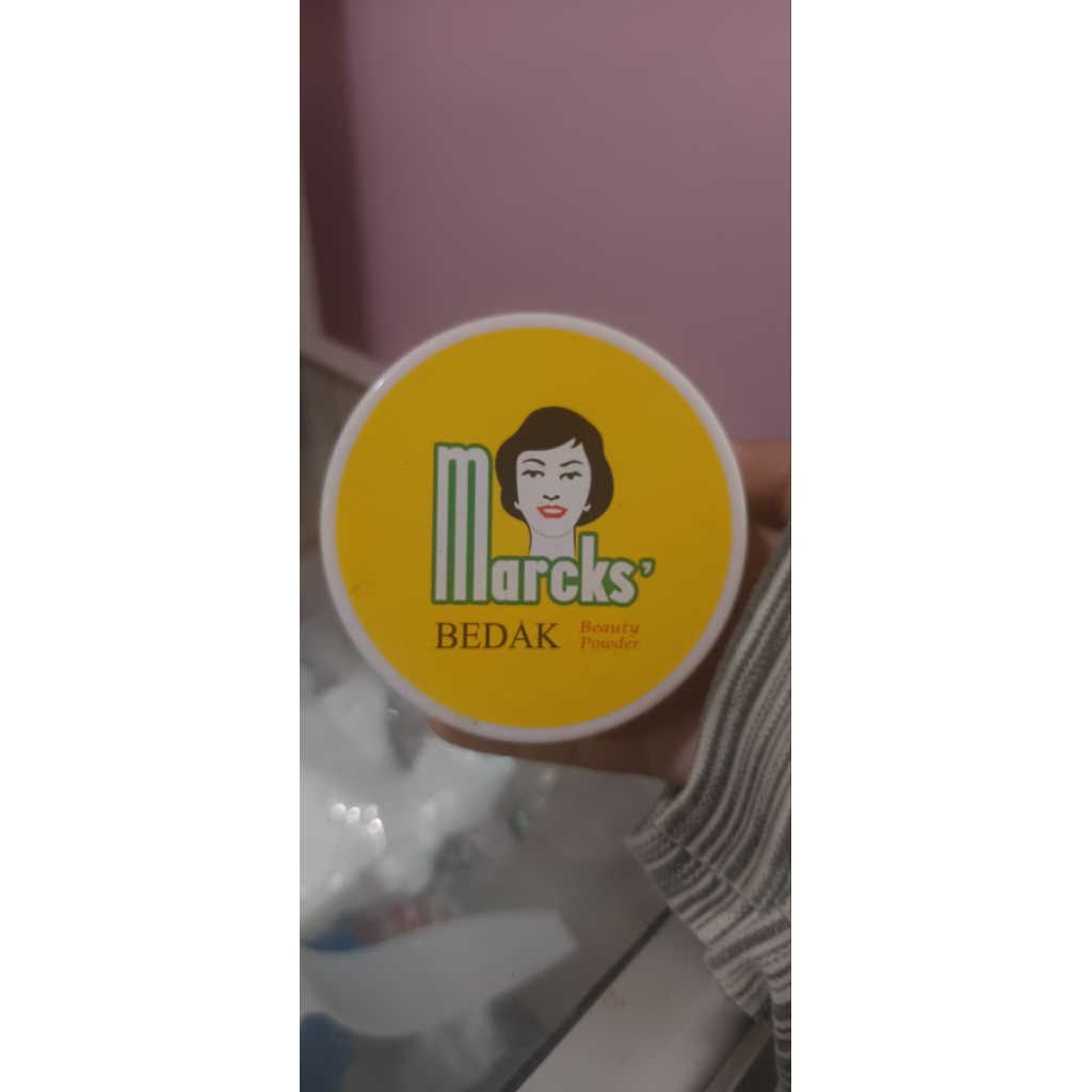 preloved bedak marcks' creme