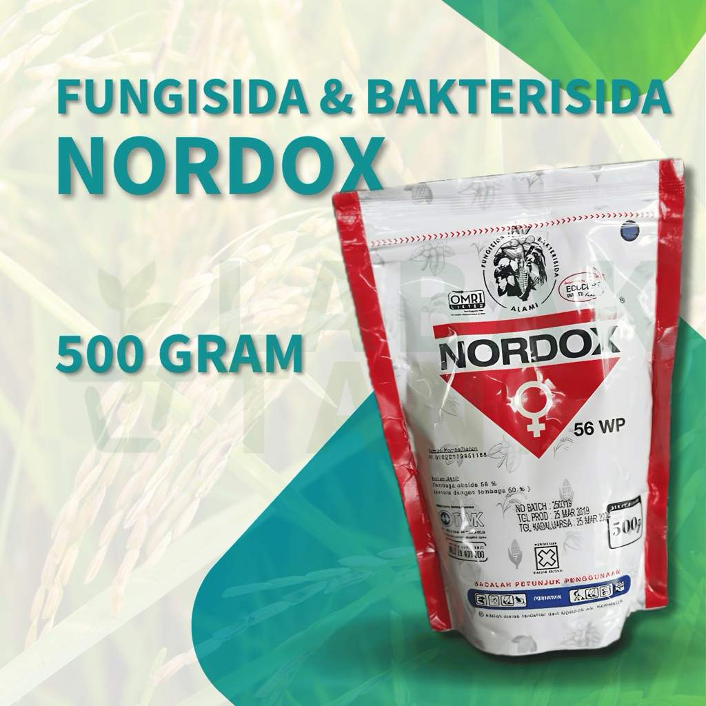 Nordox 500 Gram Nordox 56 WP Fungisida Bakterisida Tembaga Obat Jamur Tanaman Obat Bakteri Tanaman P