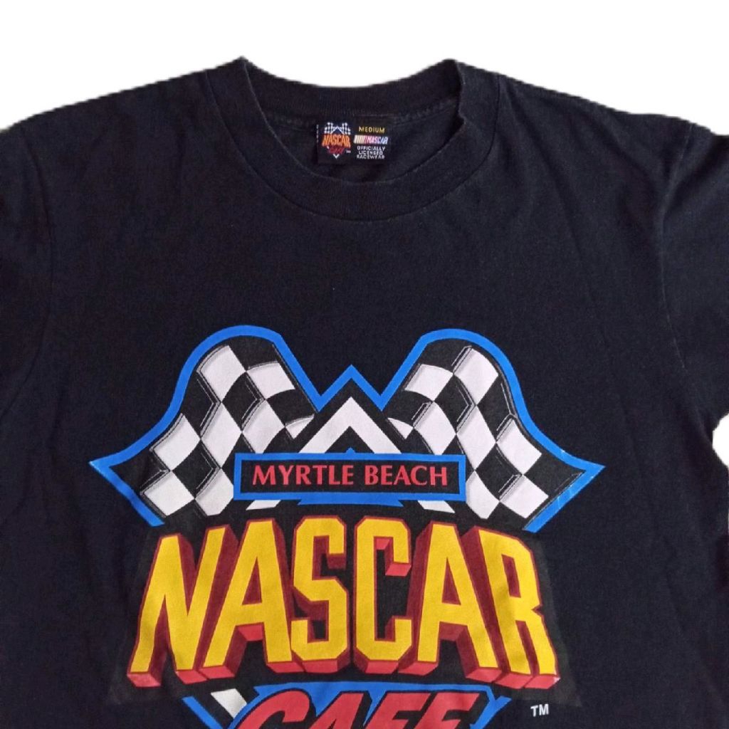 Kaos Pria Tshirt Nascar Cafe