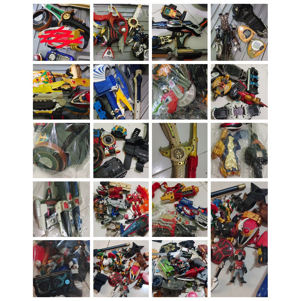 DX KAMEN RIDER SUPER SENTAI JUNK