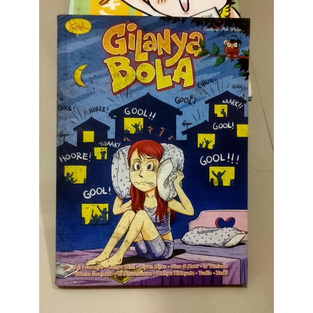 Komik bekas Gilanya Bola original