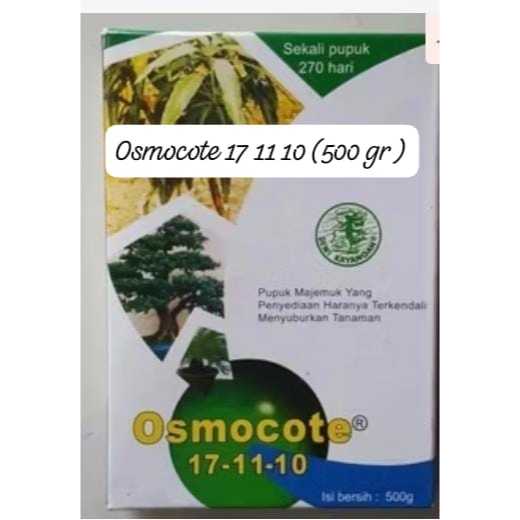 Pupuk Dekastar 500 gram Osmocote 17 11 10  (500 gram) Pupuk Perangsang Tunas Baru - Perangsang akar 