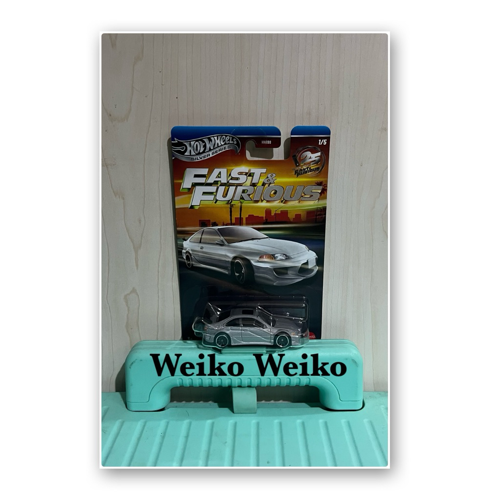 Hotwheels silver series  1993 honda civic coupe ex ej1