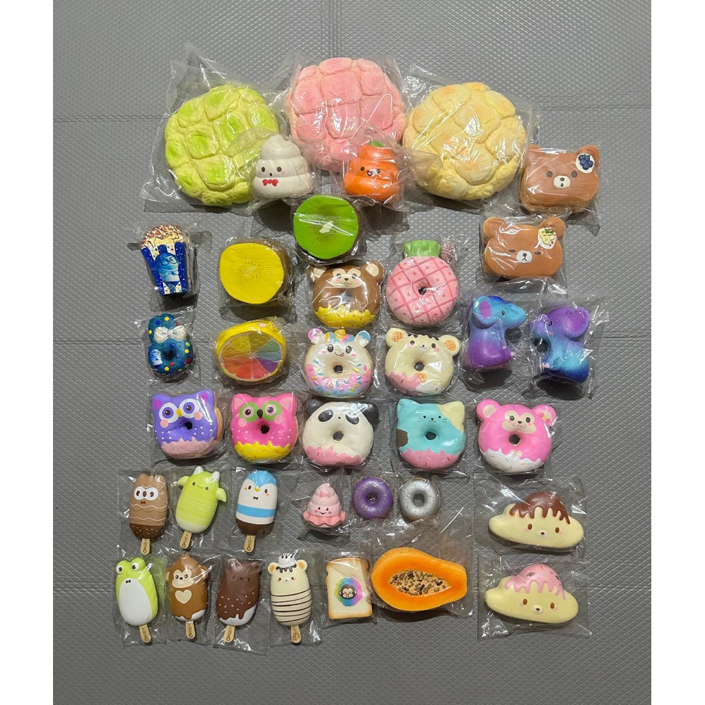 [PART 3/15] BACA DESKRIPSI squishy official punimaru animal donut ice cream pancake momocuppy cloud 