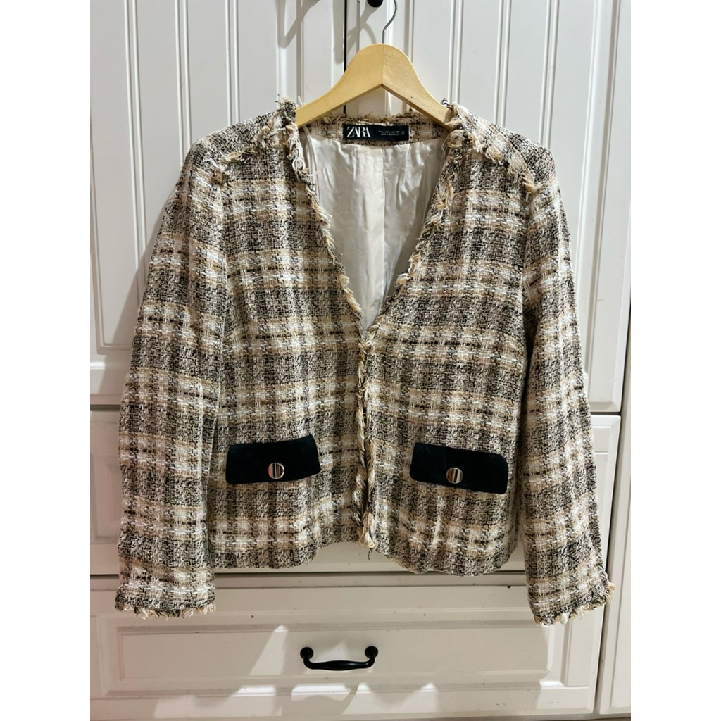 ZARA Tweed Blazer