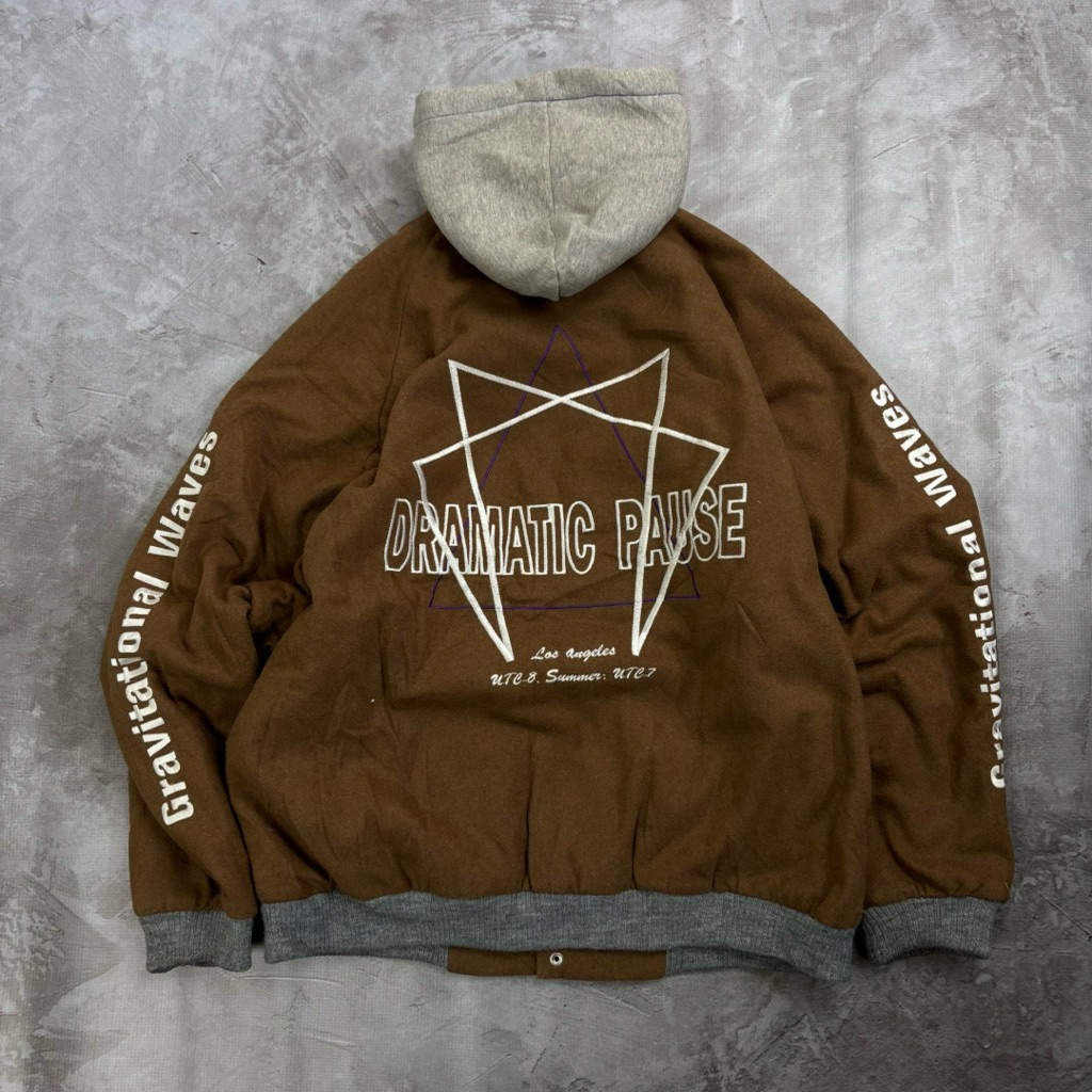 ATTENTION Varsity Hooded Jacket