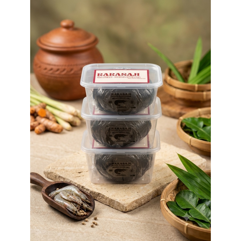 RARASAJI NUSANTARA PETIS UDANG ASLI SUPER PREMIUM DENGAN KEMASAN 250GR KUALITAS PREMIUM PETIS UDANG 