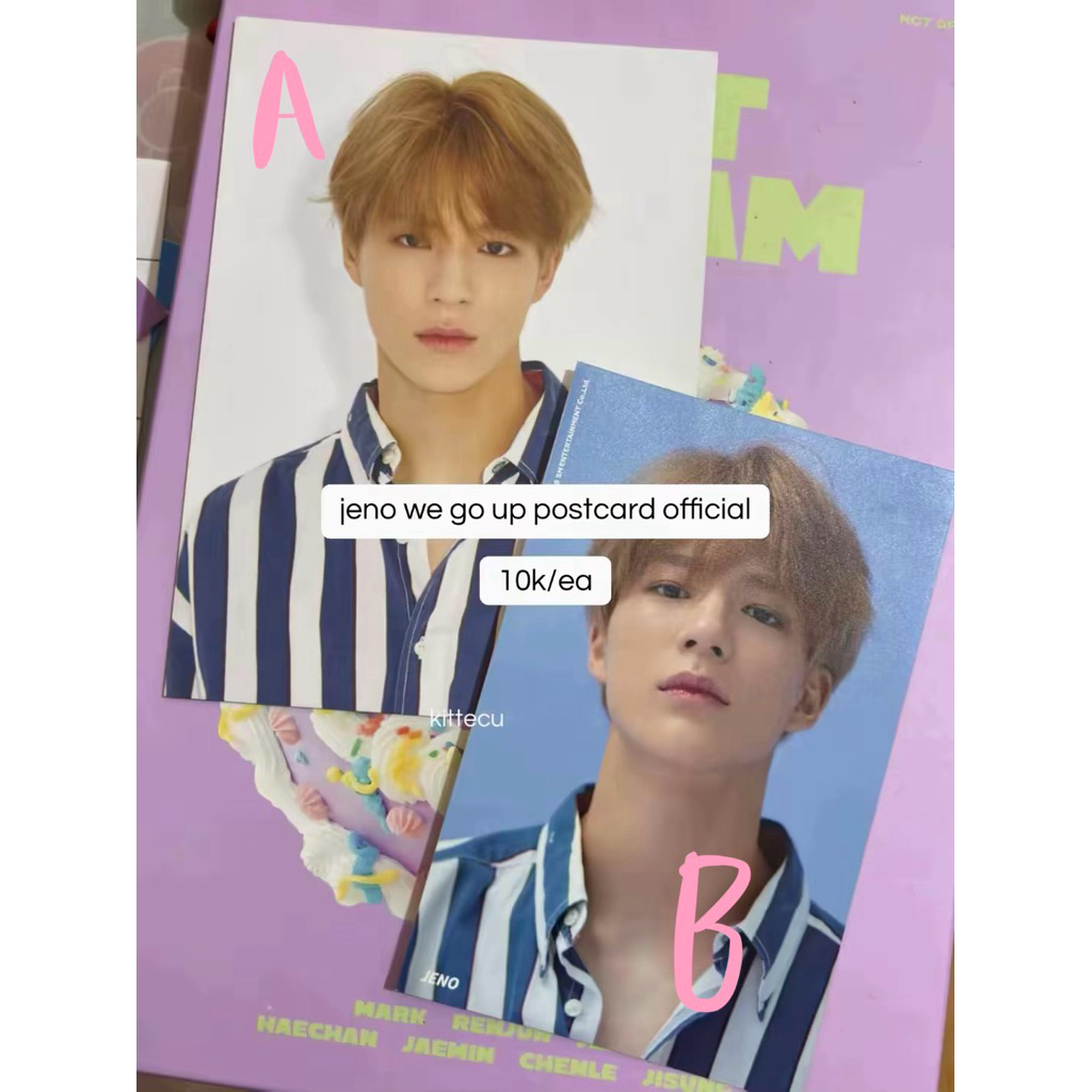 jeno we go up wgu postcard